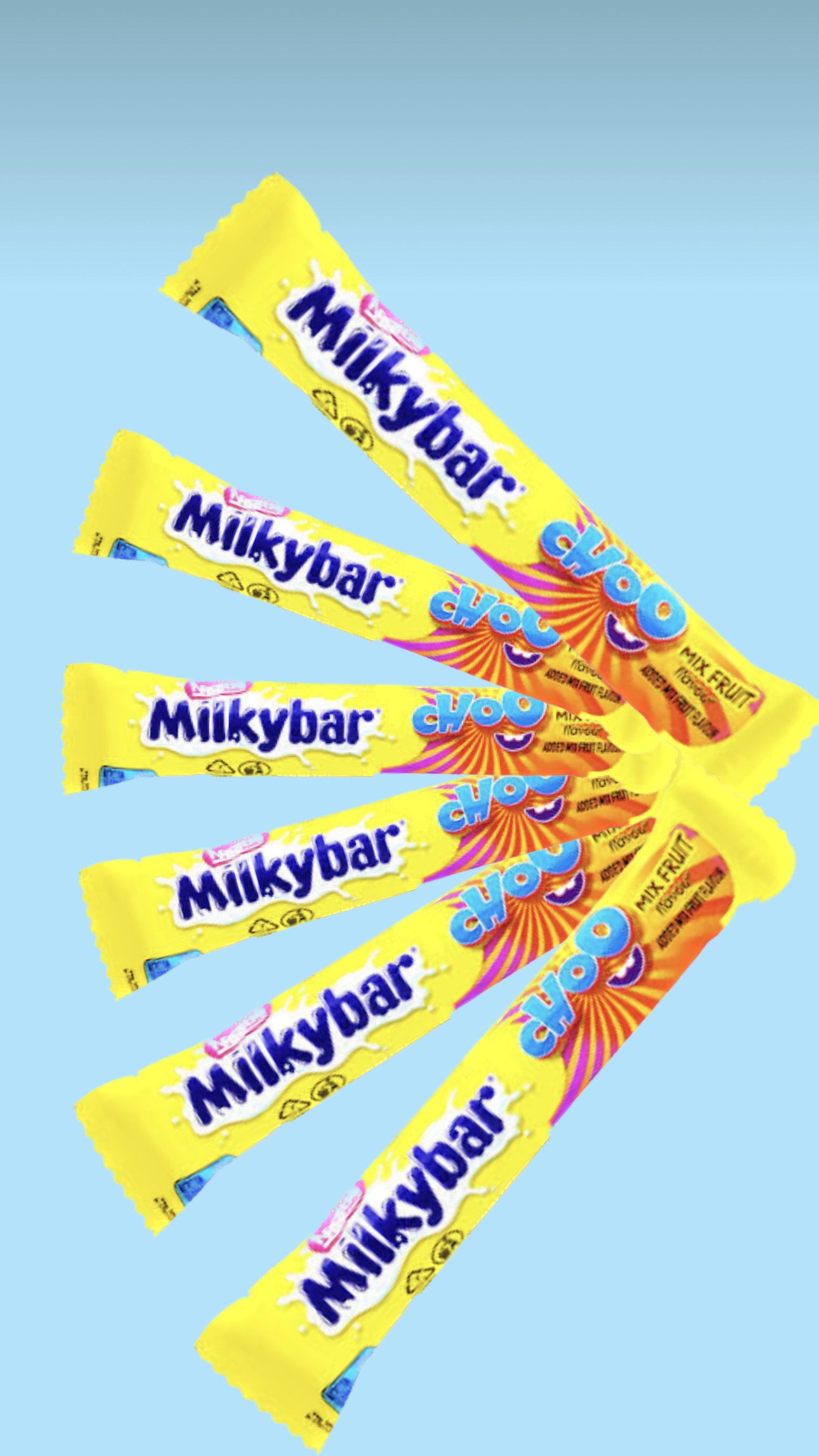Milkybar Choo Mixed fruit flavour | Pack of 5