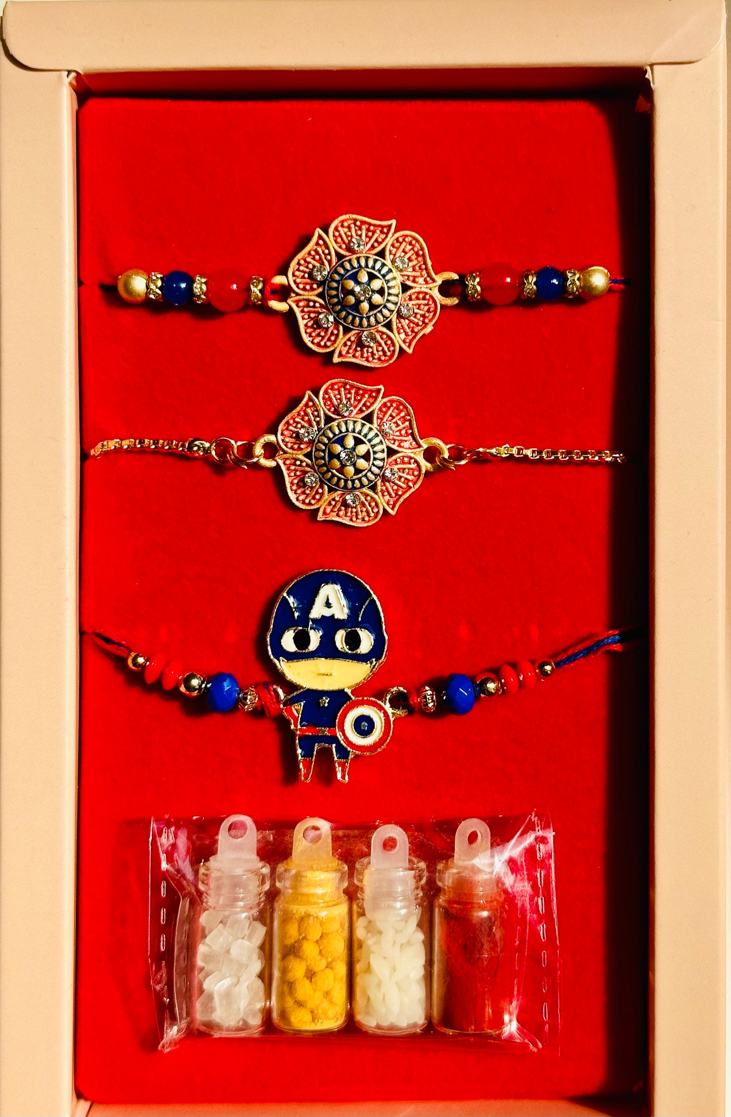 Royal Lotus Duo Bracelet Bhai Bhabhi Set | Family Pack