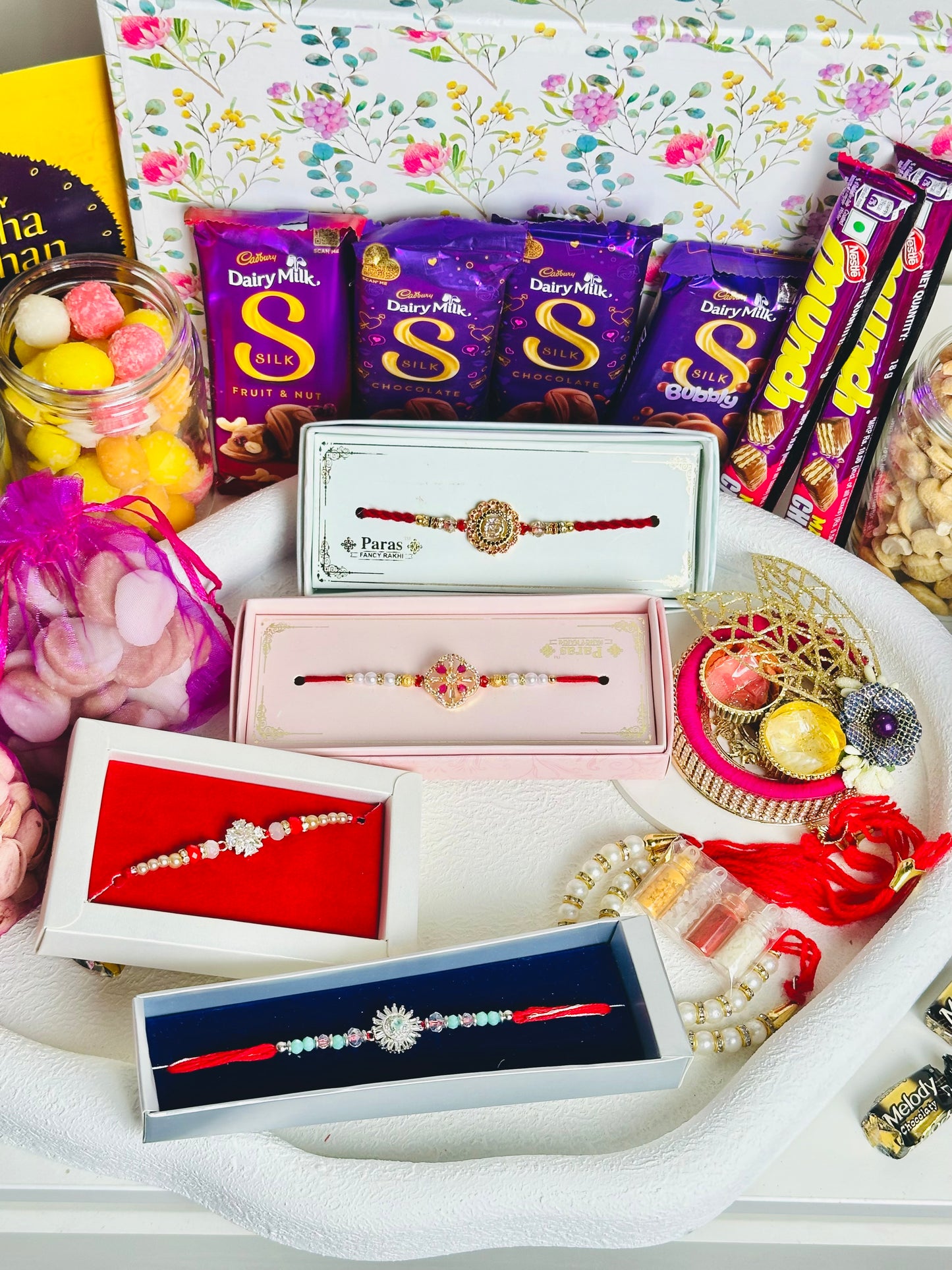 Premium Customised Rakhi Hamper |Does not include Any Rakhi| Add Rakhi from Menu separately