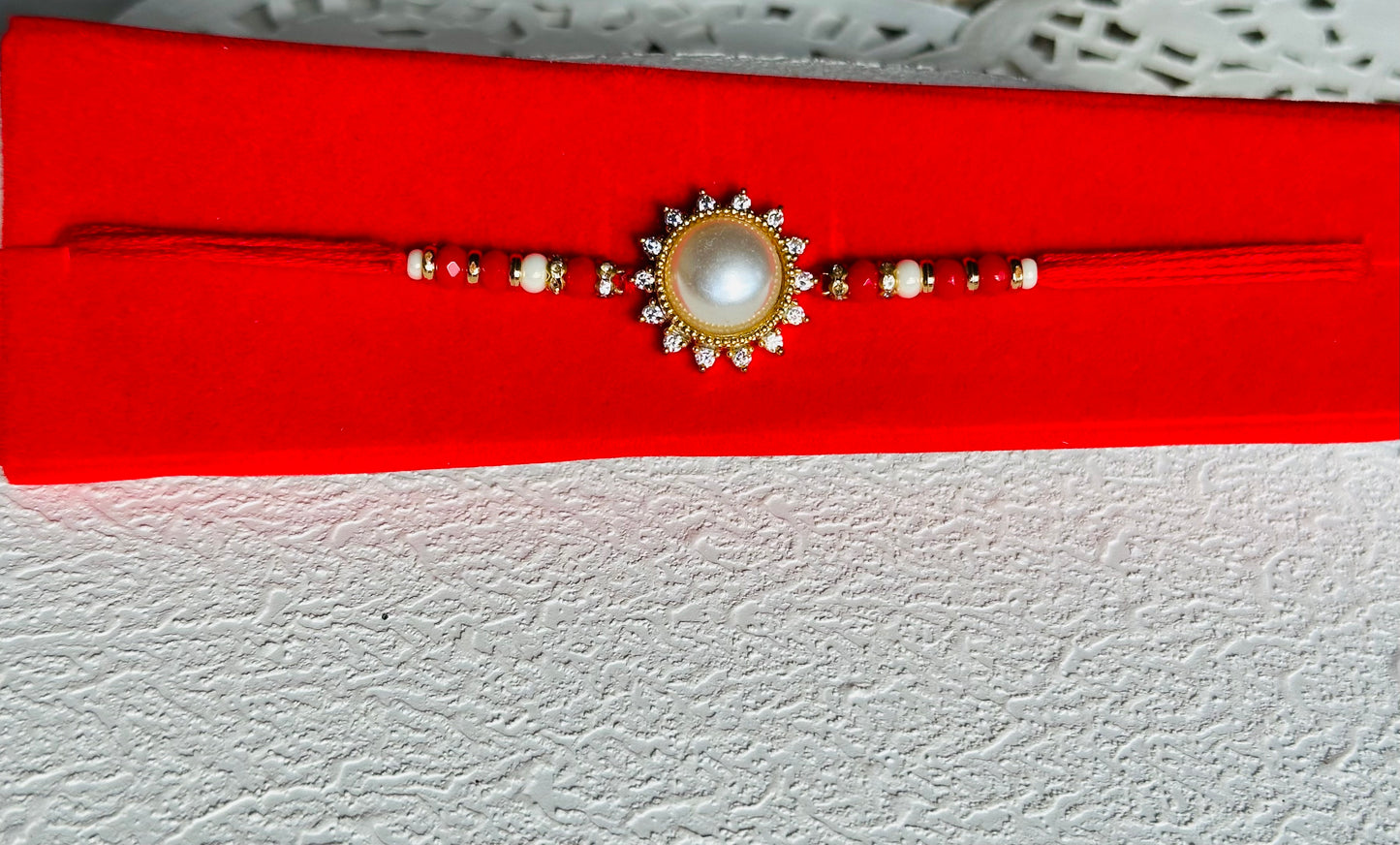 Pearl Glory Rakhi |Premium Rakhi