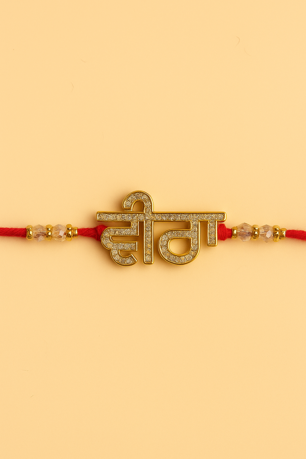 Golden VEER Rakhi |Premium Rakhi