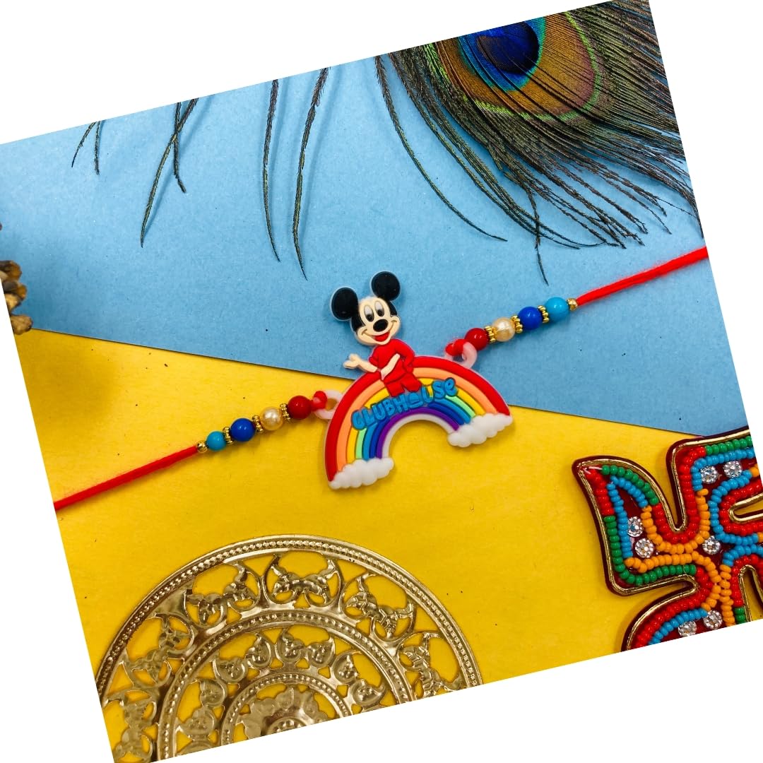 Mickey Mouse Soft Rakhi |Kids Rakhi