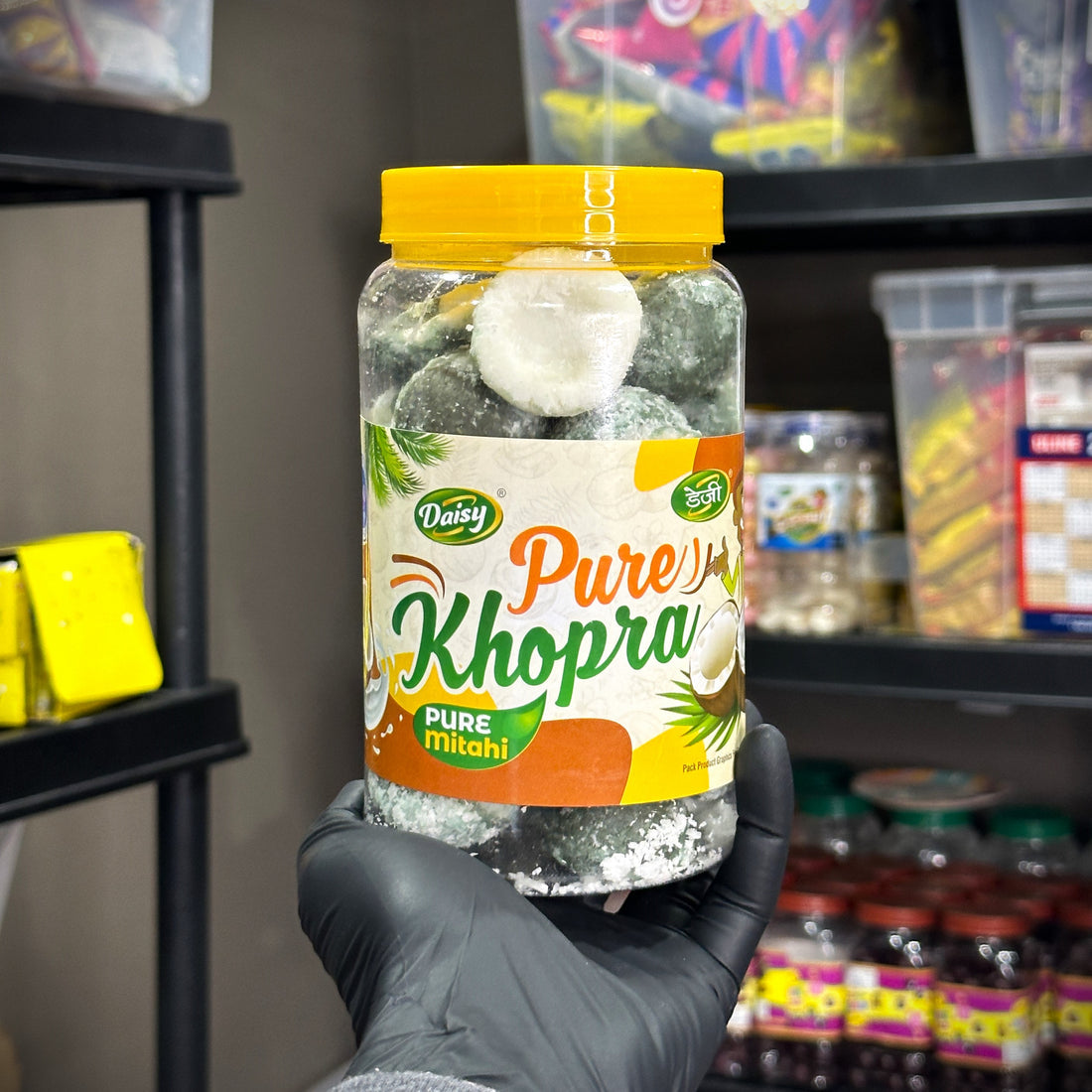 Aadha nariyal peda |Pure Khopra |Big pieces