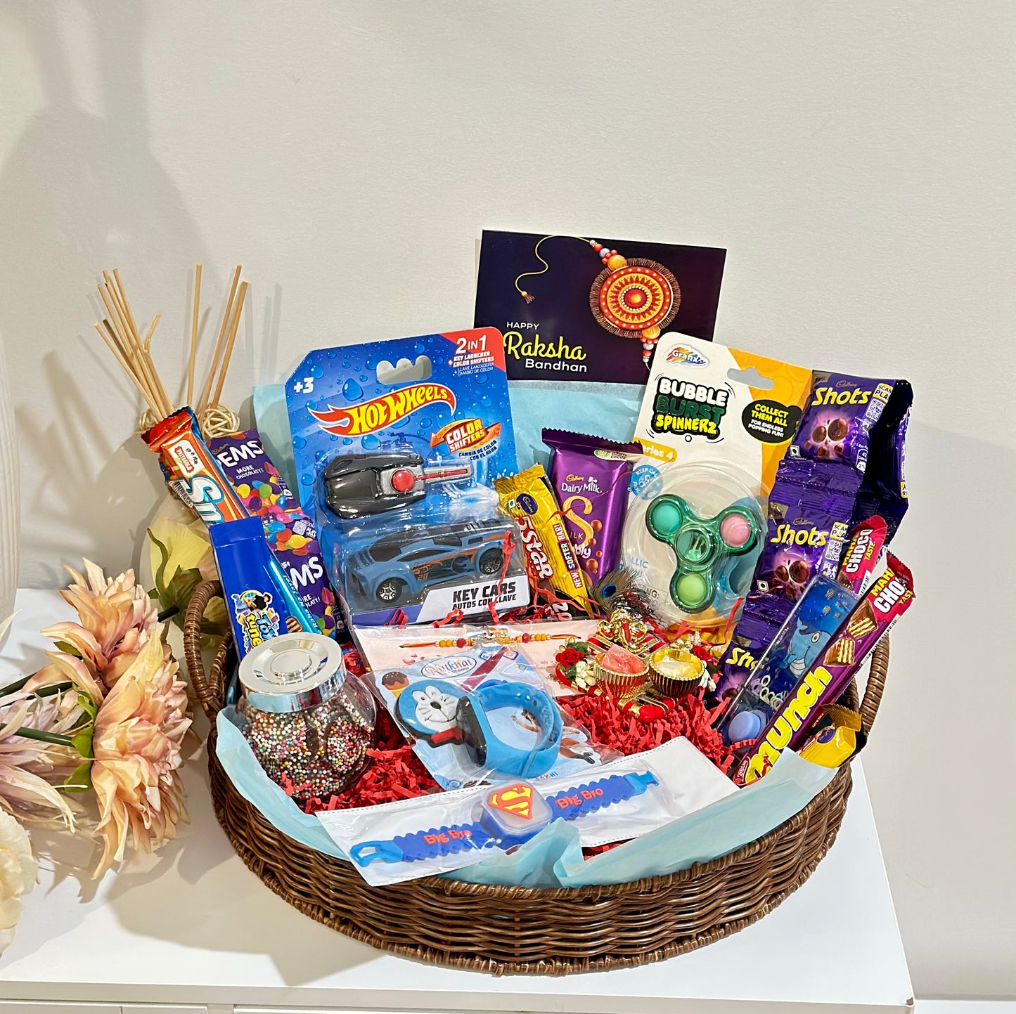 Kids Hamper for Bhai Large |Includes Rakhi