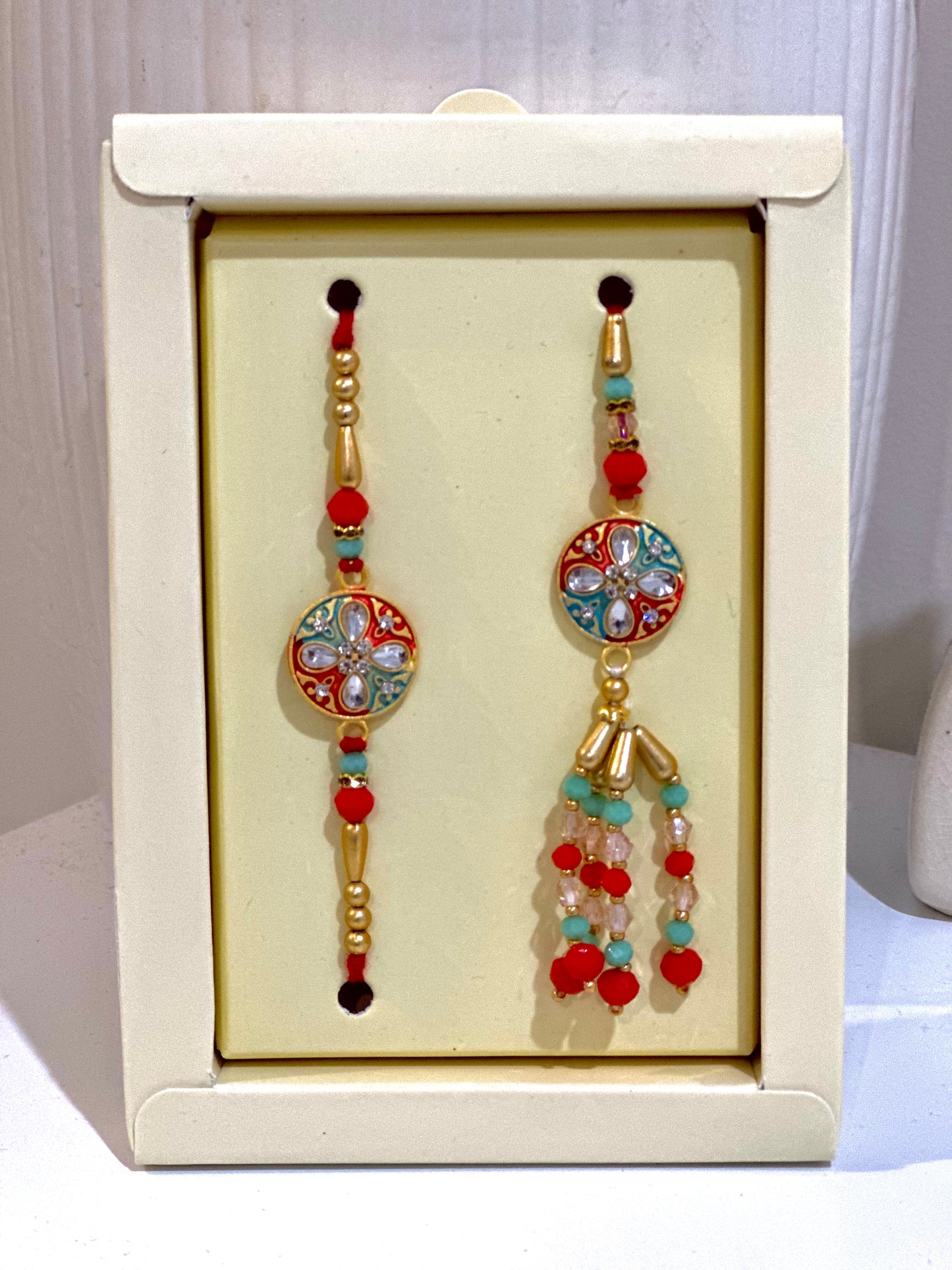 Meenakari Elegance Set |Bhai Bhabhi Combo