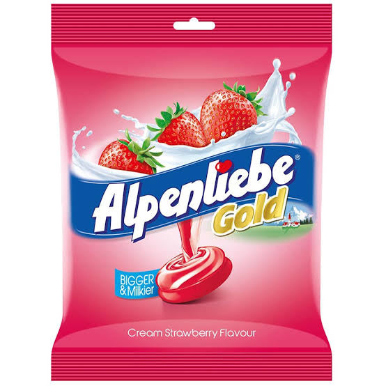 Alpenliebe gold strawberry |Pack of 20