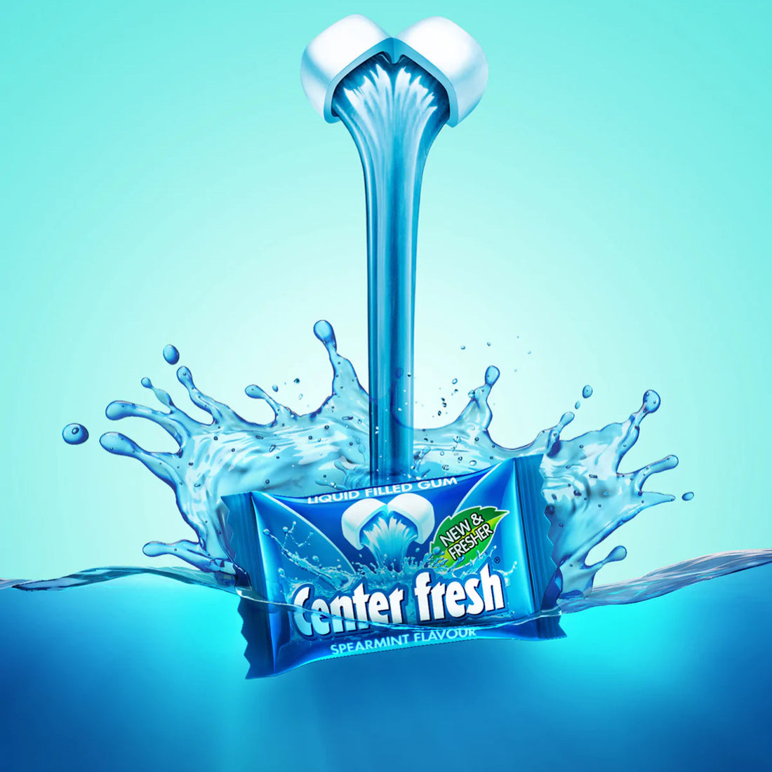 Center fresh |spearmint flavour |Pack of 20