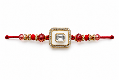 Royal Square | Premium American Stone | Bhai Rakhi