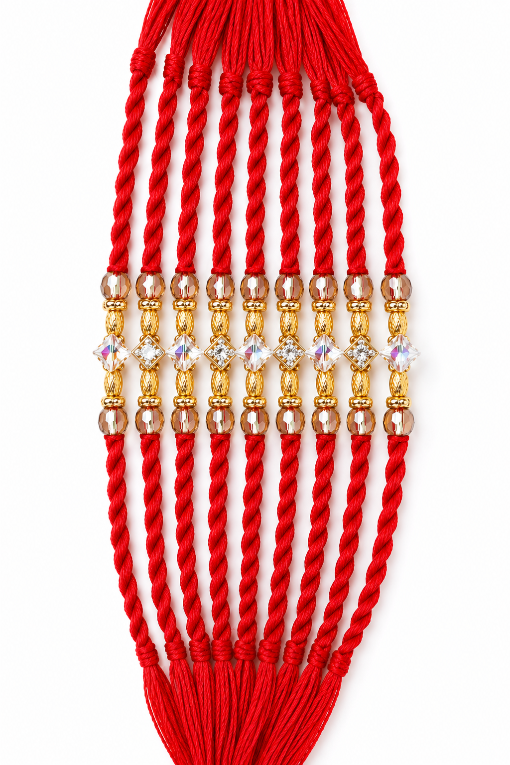 Crystal Diamond Dori| Bhai Rakhi