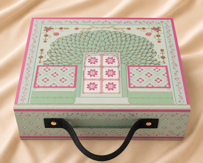 Royal Sapphire Luxury Hamper With 5 Rakhis