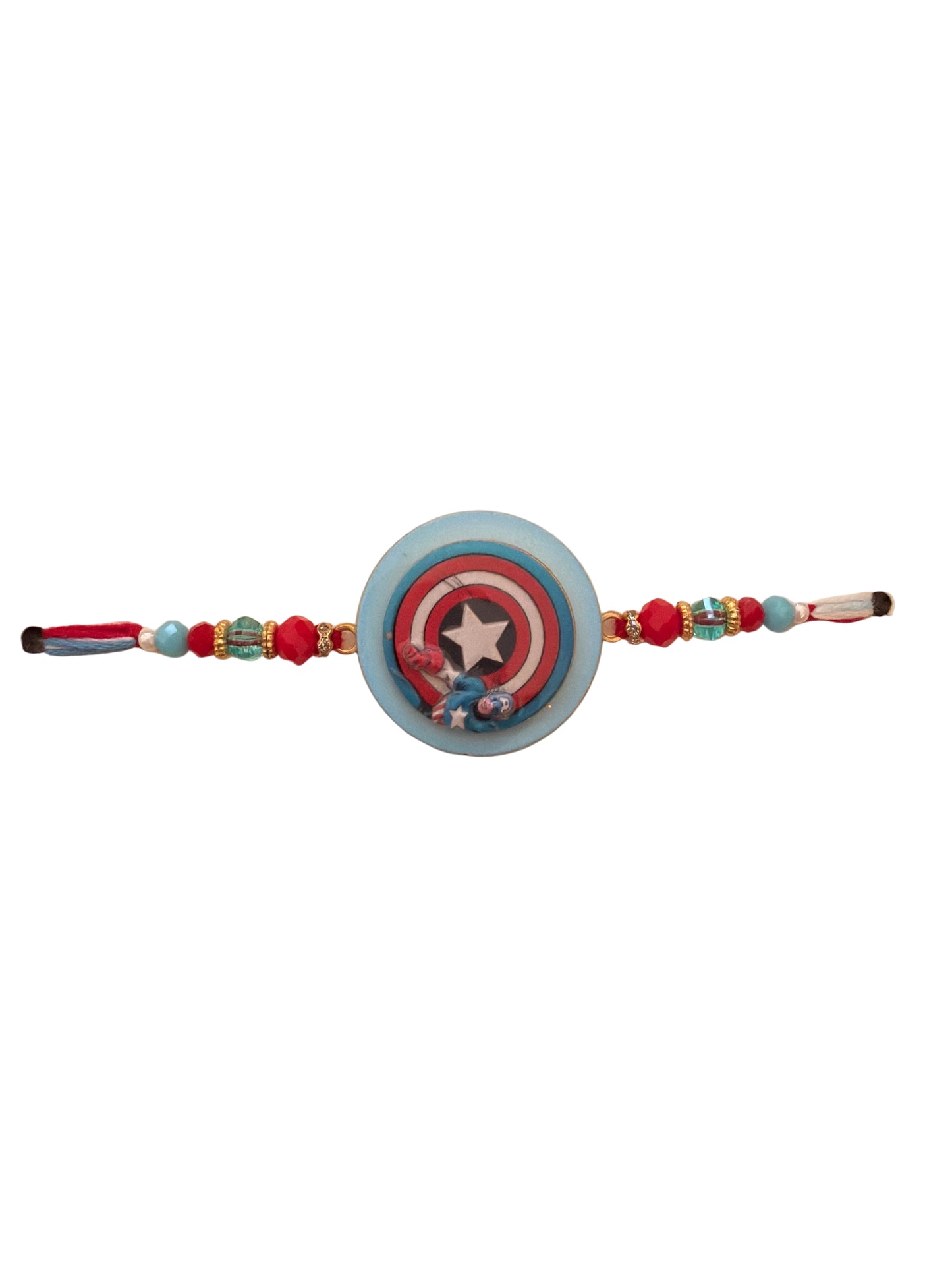 Captain America Shield Spinner| Kids Rakhi with Ludo game