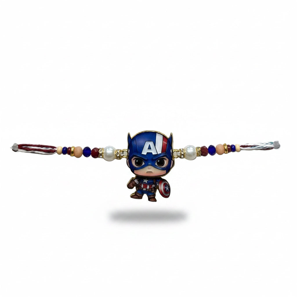 Captain America Superhero |Kids Rakhi