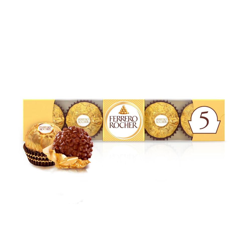 Ferrero Rocher Chocolate Gift Box 5 Pack | 62.5g