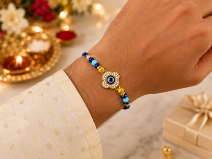 Evil Eye Protection |Premium Bhai Rakhi