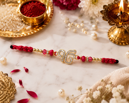 Ek Onkar American Stone | Premium Rakhi