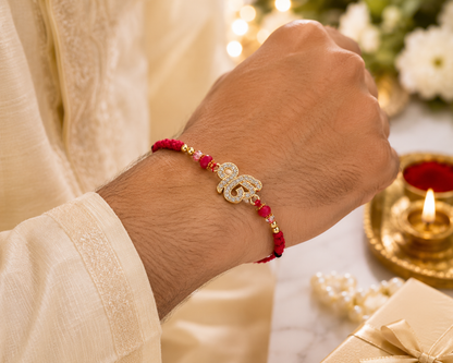 Ek Onkar American Stone | Premium Rakhi