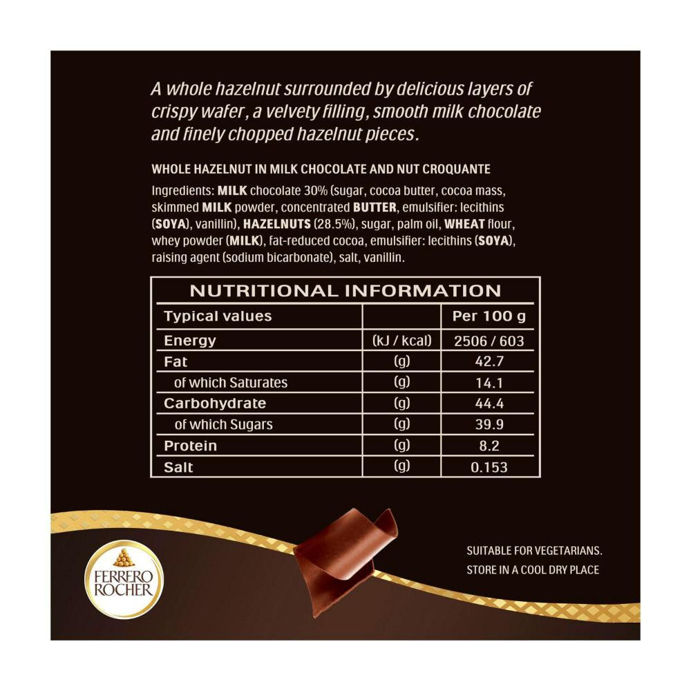 Ferrero Rocher Chocolate Gift Box 5 Pack | 62.5g