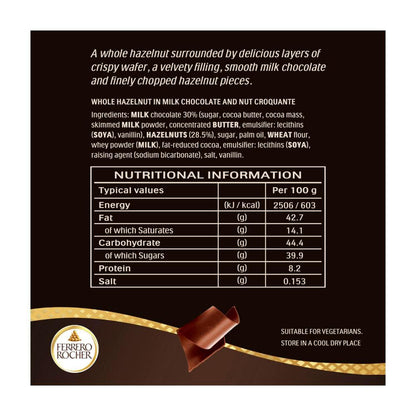 Ferrero Rocher Chocolate Gift Box 5 Pack | 62.5g