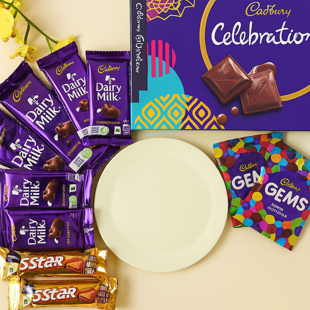 All-Chocolate Indulgence | Bhai Hamper| Does not Include Rakhi