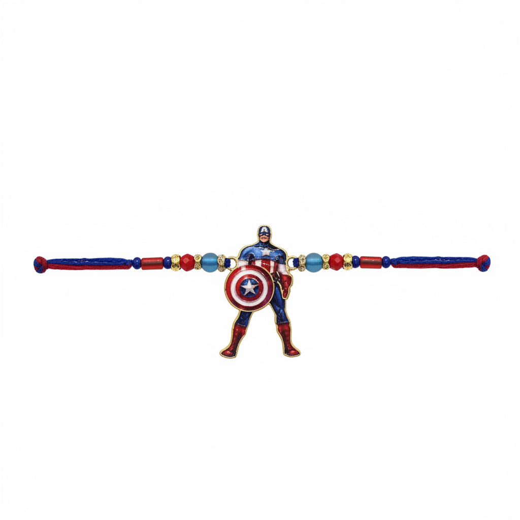 Captain America Shield | Kids Rakhi
