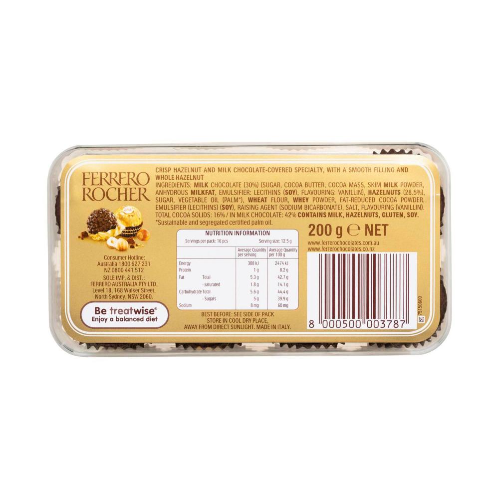 Ferrero Rocher Chocolate Gift Box 16 Pack | 200g