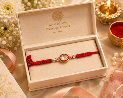 Kundan Stone Premium | Bhai Rakhi