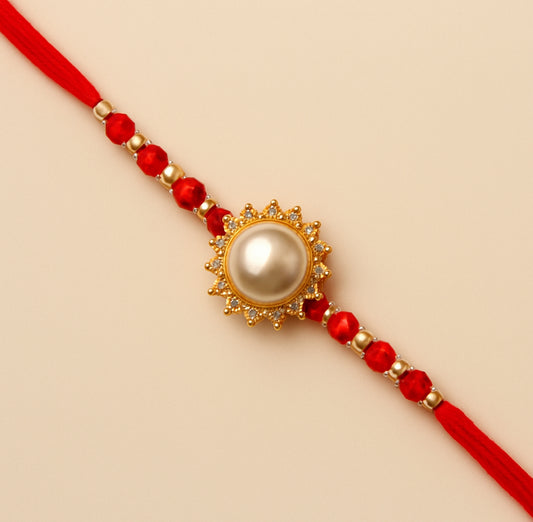 Pearl Glory Rakhi |Premium Rakhi