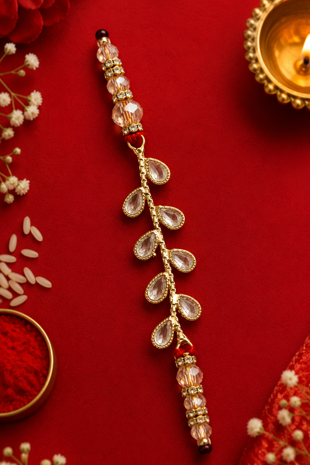 Golden Vine |American Stone Premium |Bhai Rakhi