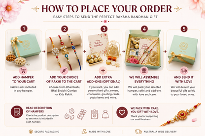 How to Place your Order For Rakhi Hampers