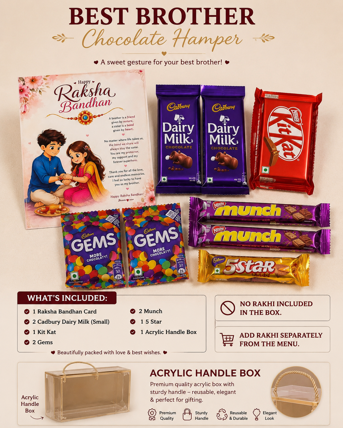 Best Brother Chocolate Hamper