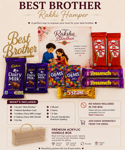 Best Brother Chocolate Hamper Large