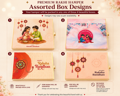 Sweet and Simple Basic Hamper | With 1 Dori Rakhi