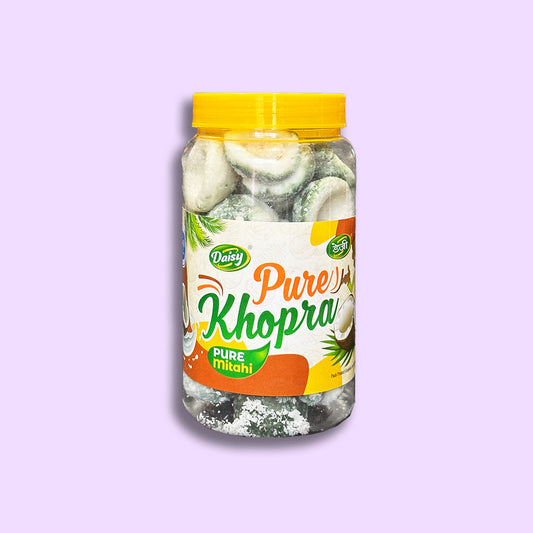 Aadha nariyal peda |Pure Khopra |Big pieces