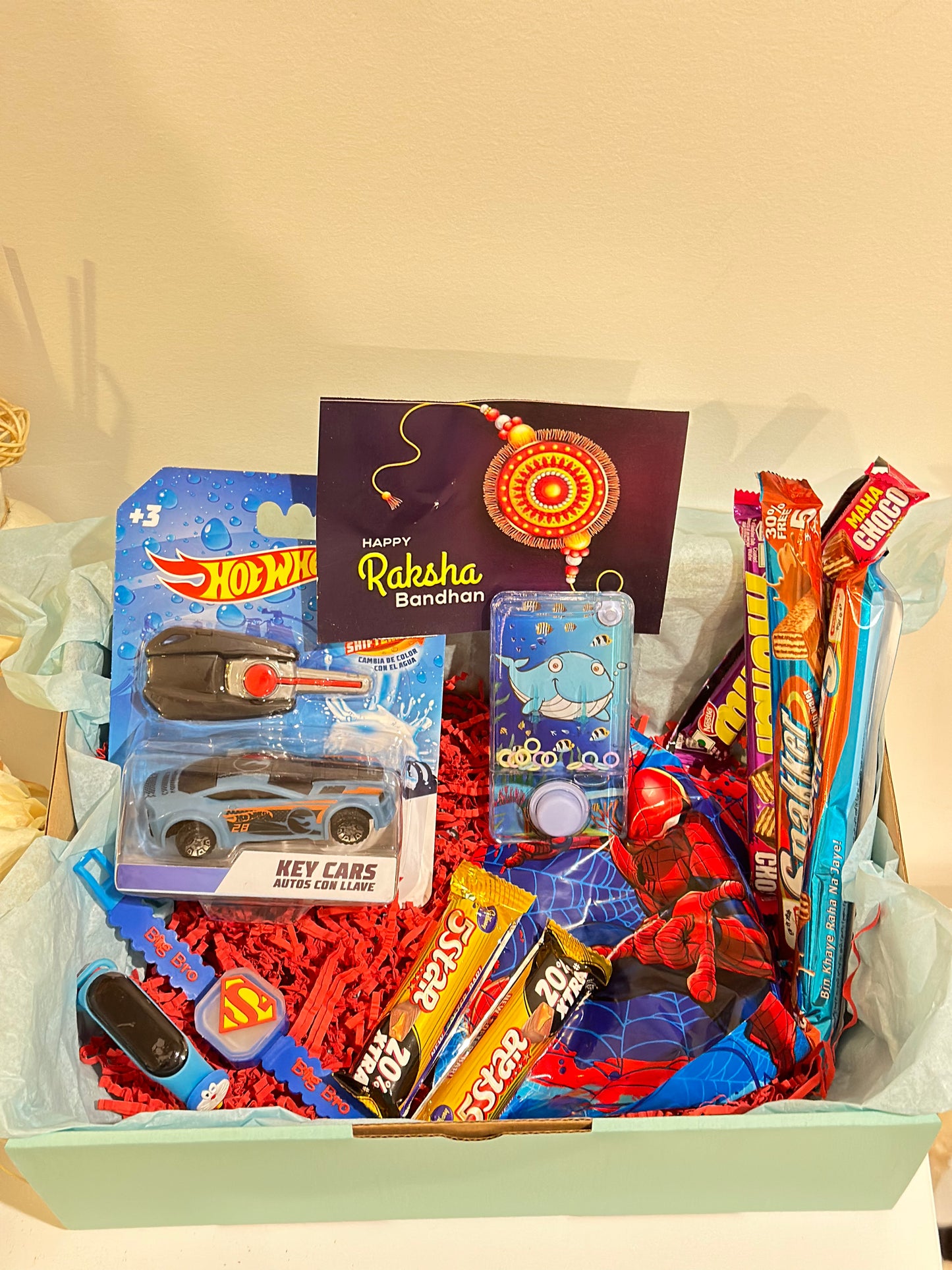 Kids Hamper for Bhai Small | Includes Rakhi