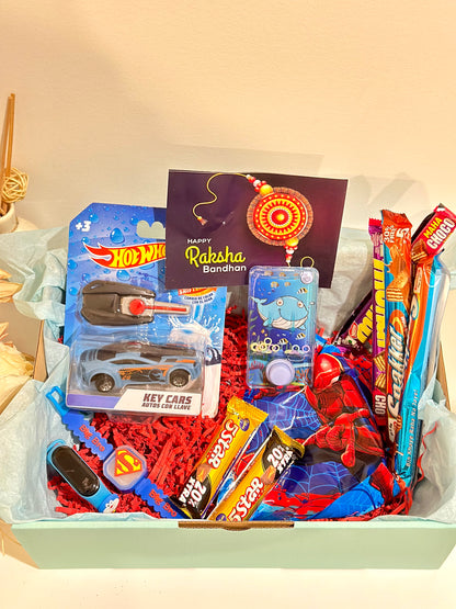 Kids Hamper for Bhai Small | Includes Rakhi