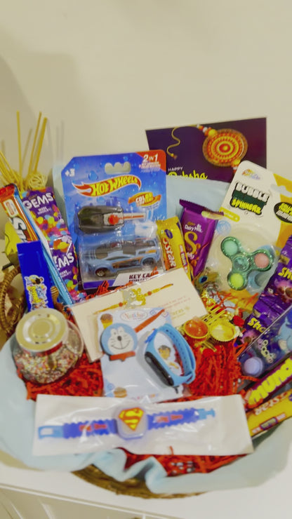 Kids Hamper for Bhai Large  |Includes Rakhi