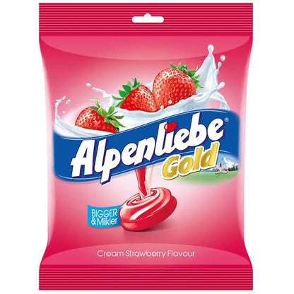 Alpenliebe gold strawberry |Pack of 20