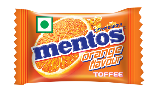 Mentos Orange flavour |Pack of 20